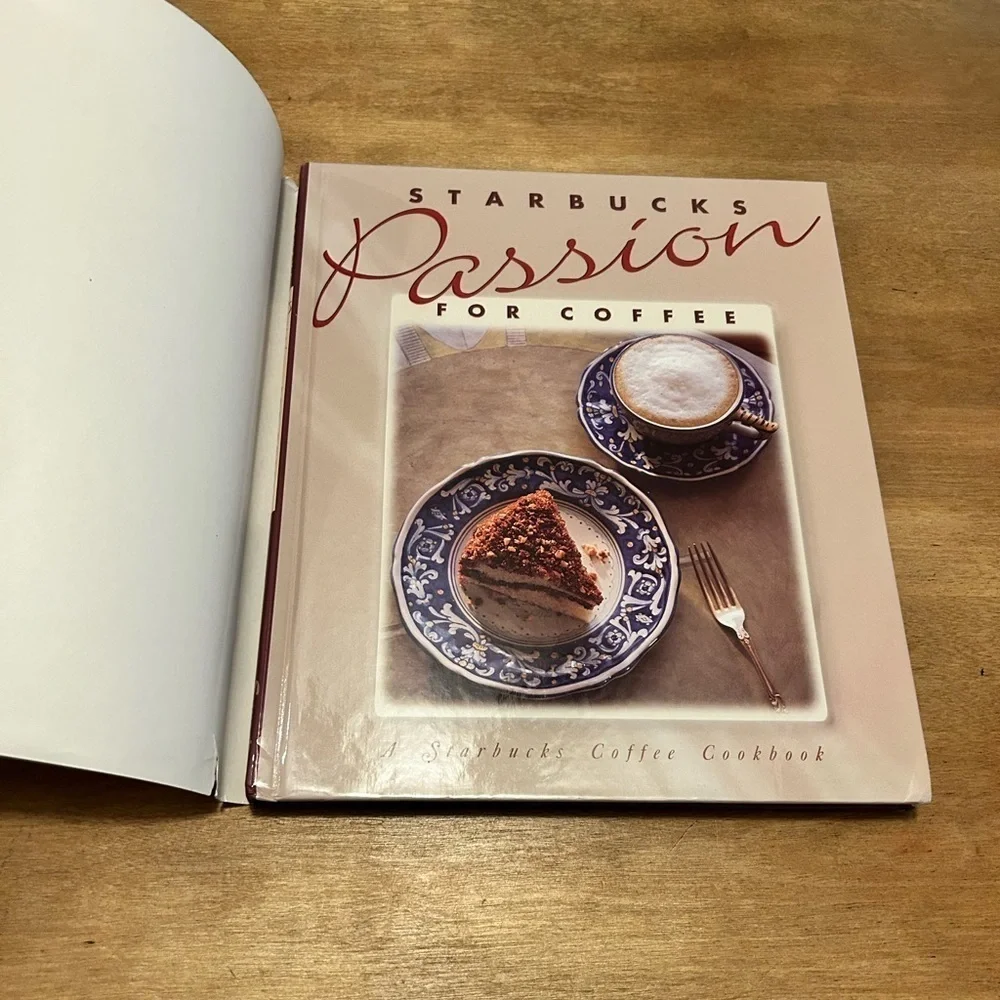 Starbucks passion for coffee recipe book/coffee table book/gift for coffee lover